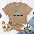 Save the Bees Shirt, Bee Keeper T-Shirt Gift, Beekeeping Gift, Queen Bee Shirt, Teacher Bee Theme, Earth Day Tee, Science Shirt – view 4