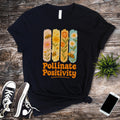 Pollinator Bee Lover T-Shirt, Botanical Tee, Gift for a Gardener, Pollinator Shirt, Plant Lady Gift, Bee Lover, Honeybees, Bee Gift for Mom – view 4