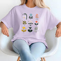 Wildflower Bee Shirt | Boho Botanical Shirt | Modern Floral Tee | Gardener Gift Shirt | Bee Lover Gift | Minimalist Wildflower Shirt – view 5