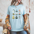 Wildflower Bee Shirt | Boho Botanical Shirt | Modern Floral Tee | Gardener Gift Shirt | Bee Lover Gift | Minimalist Wildflower Shirt – view 3