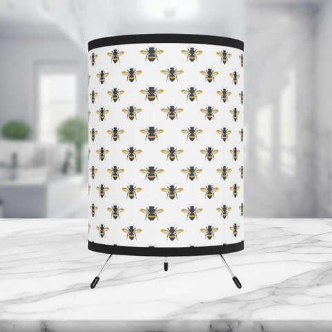 Honey Bee Room Lighting, Boy Bug Room, Gift for Scientist, Children's Playroom Lamp, Bumblebee Baby Nursery Lampshade, Entomologist