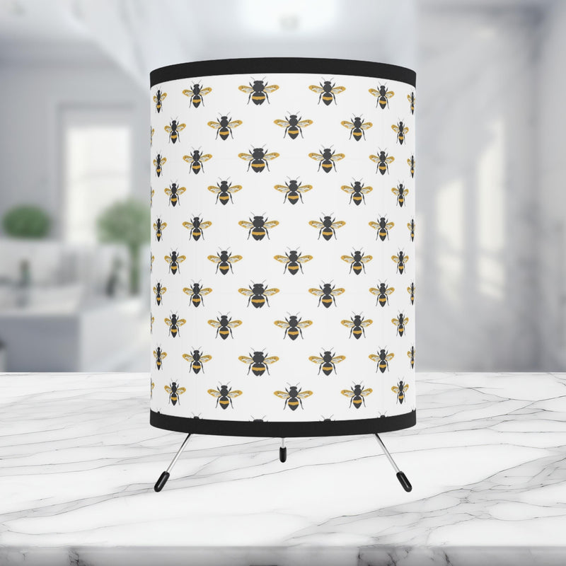 Honey Bee Room Lighting, Boy Bug Room, Gift for Scientist, Children's Playroom Lamp, Bumblebee Baby Nursery Lampshade, Entomologist