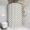 Honey Bee Shower Curtain, Bee Bathroom Decor, Insect Home Decor, Bee Theme Bath Curtain – view 5