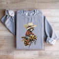 Bee Wrangler Sweatshirt, Funny Beekeeper Gift, Honey Bee Hoodie, Sarcastic Bee Shirt, Beekeeper Humor Tee – view 5