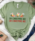 Bee Merry Christmas Shirt | Cute Bee Christmas Tee | Beekeeper Gift | Teacher Christmas Shirt | Honey Bee Lover Gift | Holiday Bee Shirt