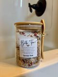 Lavender Eucalyptus Bath Soak, Epsom Salts, Self Care Gift – view 2