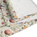 Wildflower Table Runner, Baby in Bloom Shower Table Decor, Spring Garden Floral Tablecloth, Garden Party Decor – view 5