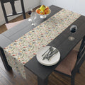 Wildflower Table Runner, Baby in Bloom Shower Table Decor, Spring Garden Floral Tablecloth, Garden Party Decor – view 2