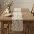 Wildflower Table Runner, Baby in Bloom Shower Table Decor, Spring Garden Floral Tablecloth, Garden Party Decor – view 4