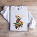 Bee Wrangler Sweatshirt, Funny Beekeeper Gift, Honey Bee Hoodie, Sarcastic Bee Shirt, Beekeeper Humor Tee – view 4