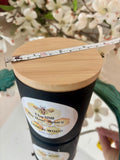 Sandalwood Soy Candle | Unisex Luxury Candle | Wooden Wick Candle | Groomsman Candle | Florida Gift | Mens Candle Gift – view 3