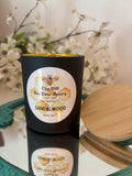 Sandalwood Soy Candle | Unisex Luxury Candle | Wooden Wick Candle | Groomsman Candle | Florida Gift | Mens Candle Gift – view 4