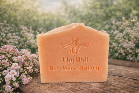 Handmade Orange Soap, Florida Citurs Honey Infused Soap, Citrus Scented Soap, Organic Homemade Skincare