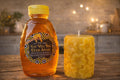 Raw Florida Honey and Beeswax Candle Gift Box, Bee Lover Gift Set