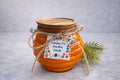 Pumpkin Jar Candle, Halloween Candle Decor, Jack-O-Lantern, Pumpkin Pie Scented Fall Candle, Pumpkin Spice Scented Candle Fall Porch Decor