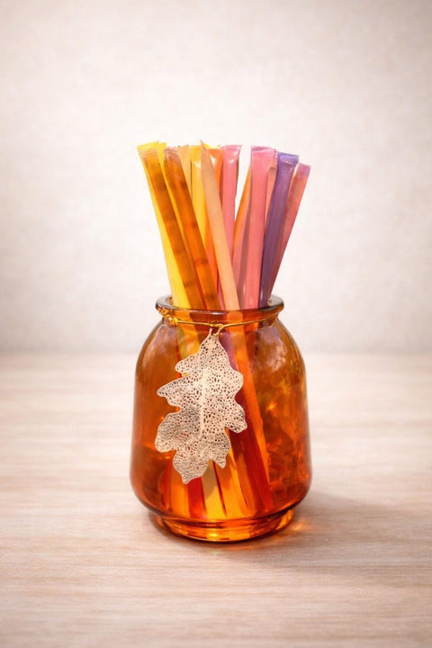 25 Flavored Honey Sticks, Assorted Fruity Honey Straws, Bee Party Favors, Edible Favors, Tea Lover Gift, Healthy Sweet Snacks