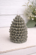 Pinecone Beeswax Candle, Nature Candle Mold, Woodland Decor