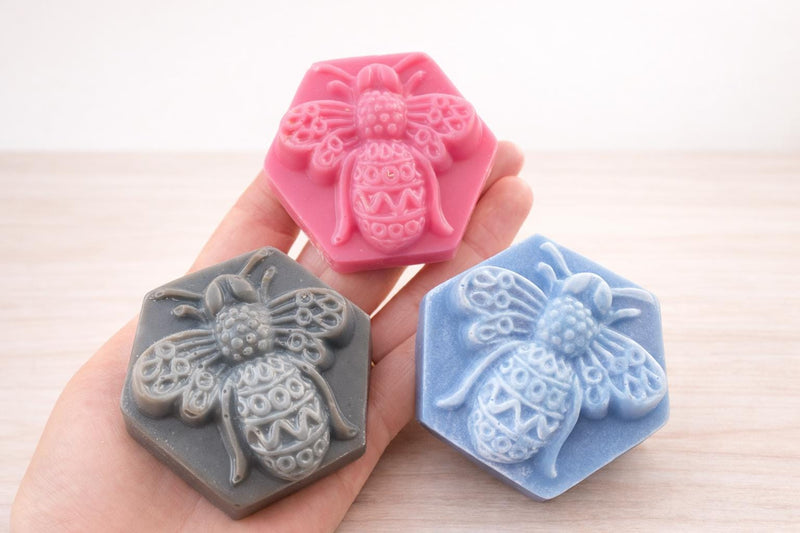 Bee Soap Gift Set | Honey Bee Soap Bar | Bee Lover Bath Gift | Beekeeping Gift for Women | Bee Themed
