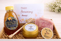 Honey Anniversary Gift Box, Soy Candle, Handmade Soap