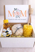 Bee Gift Box for Mom, Honey Candle Soap Gift Set, Mother’s Day Gift, Bee Lover Gift, Mom Birthday Gift