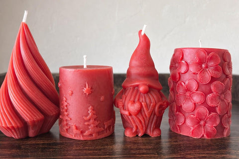 Hand Poured Beeswax Candle, Natural Decorative Beeswax Candle