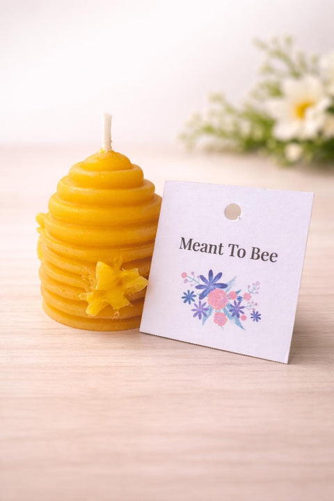 Beehive Candle Favor, Meant to Bee Candles, Bee Party or Shower Favors, Bride to Bee, Bee Theme Party