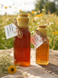 Muth Honey Jars, 4oz/8oz Glass Mini Honey Bottles, Honey Favors, Mini Honey Jar Wedding Gifts, Honey Shower Favors, Florida Honey
